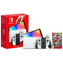 Konsola Nintendo Switch OLED 64GB Czerwono-niebieski + Super Mario Odyssey