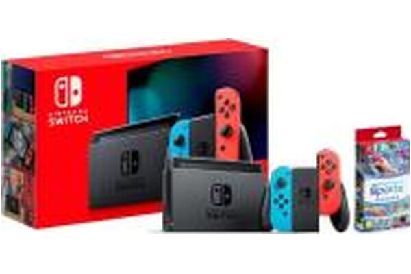 Konsola Nintendo Switch 32GB Czerwono-niebieski + Switch Sports
