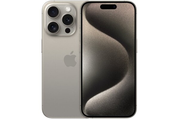 Smartfon Apple iPhone 15 Pro 5G Tytan Naturalny 6.1" 8GB/512GB