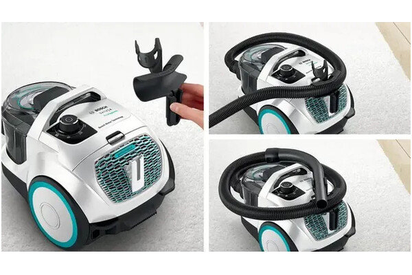 Odkurzacz Bosch BGC21HYG1 tradycyjny bezworkowy 550W biały