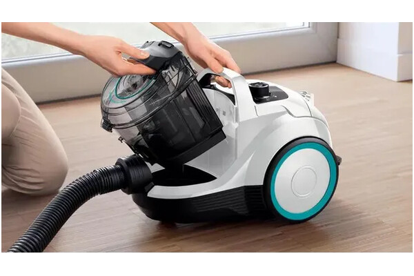 Odkurzacz Bosch BGC21HYG1 tradycyjny bezworkowy 550W biały