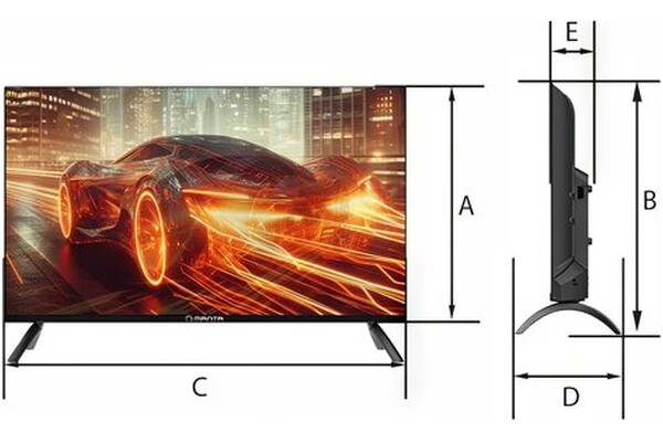 Telewizor Manta 32LHN124E 32" HD Ready