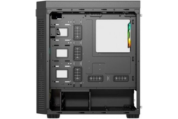 Obudowa PC Gembird CCCFCK700 Fornax K700 Midi Tower Czerwono-złoty