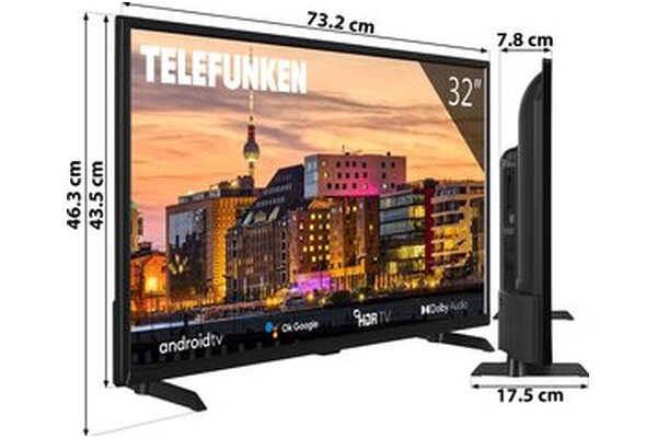 Telewizor TELEFUNKEN 32HG8450 32" HD Ready