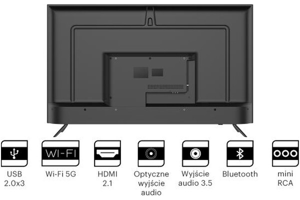 Telewizor KIVI 55U740NB 55" 4K Ultra HD