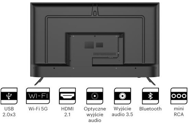 Telewizor KIVI 50U740NB 50" 4K Ultra HD