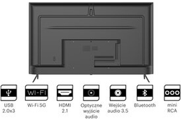 Telewizor KIVI 65U740NB 65" 4K Ultra HD
