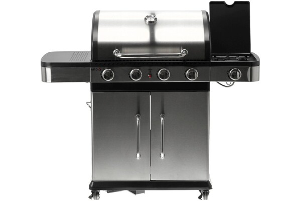Grill gazowy YATO YG20019 palniki 4+1szt moc 14.2kW
