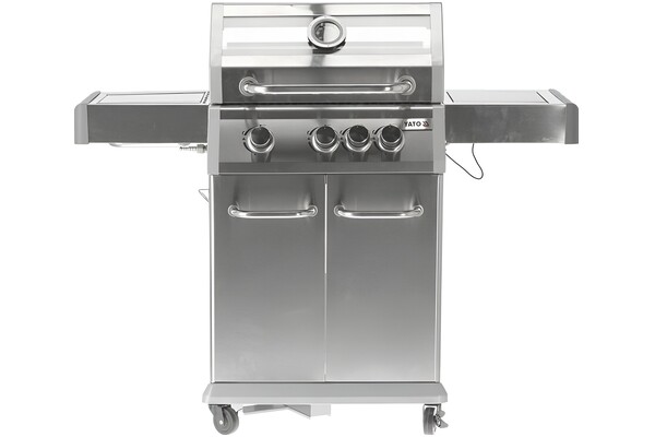 Grill gazowy YATO YG20015 palniki 3+1szt moc 11.2kW