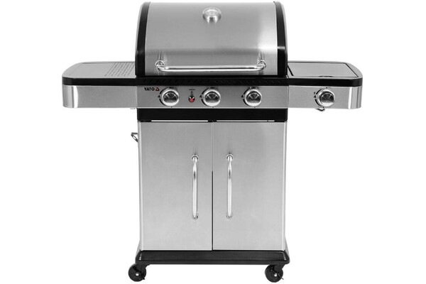 Grill gazowy YATO YG20018 palniki 3+1szt moc 11.2kW