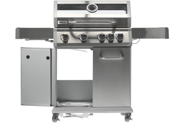 Grill gazowy YATO YG20003 palniki 4+1szt moc 14.2kW