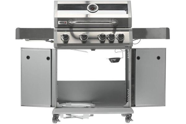 Grill gazowy YATO YG20003 palniki 4+1szt moc 14.2kW