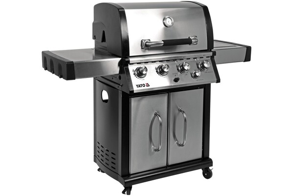Grill gazowy YATO YG20013 palniki 4+1szt moc 17.5kW
