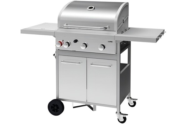 Grill gazowy LUND 99654 palniki 3+1szt moc 12.8kW