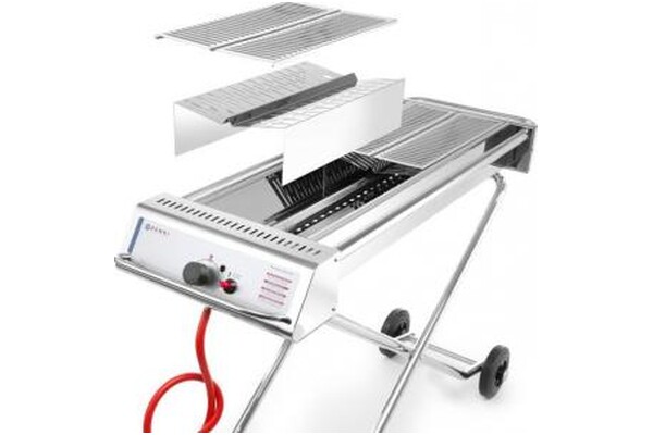 Grill gazowy Hendi Xenon Pro moc 7.5kW