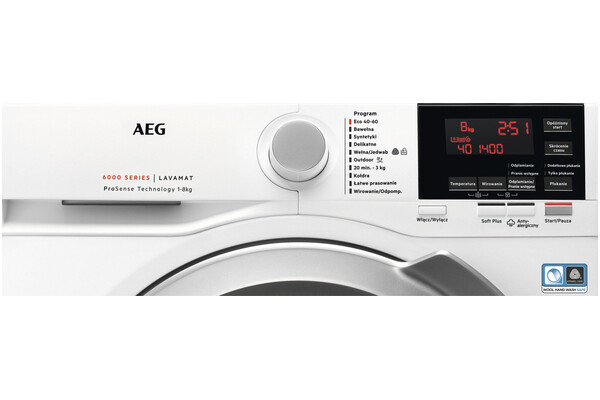 Pralka AEG-Electrolux L6FLG48SP 8kg 1400obr./min