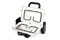 Grill elektryczny Kontaktowy Tefal GC2050 Minute 1600W