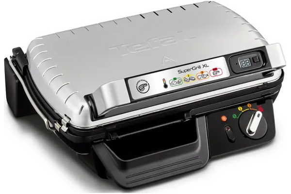 Grill elektryczny Stołowy Tefal GC461B34 SuperGrill XL 2400W