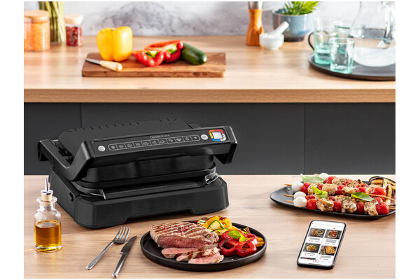 Grill elektryczny Kontaktowy Tefal GC7728 Optigrill 2w1 2100W