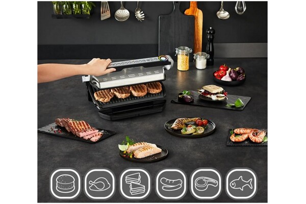 Grill elektryczny Kontaktowy Tefal GC724D12 Optigrill+ XL 2000W