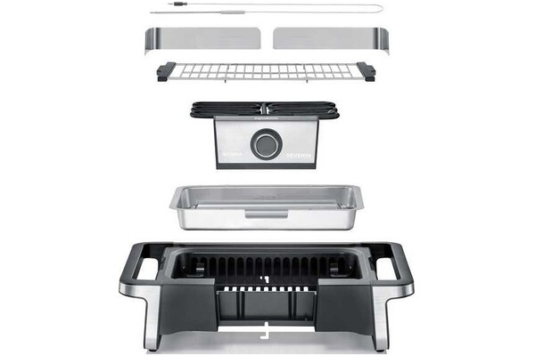 Grill elektryczny Stołowy Severin PG8114 Senoa Boost 3000W