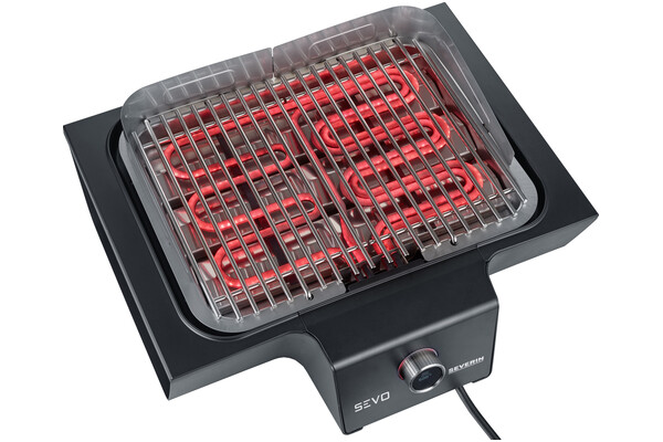 Grill elektryczny Stołowy, Tradycyjny Severin PG8106 Sevo 3000W