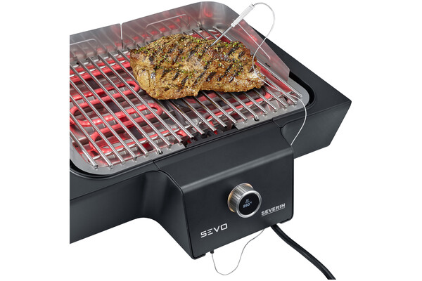Grill elektryczny Stołowy, Tradycyjny Severin PG8106 Sevo 3000W