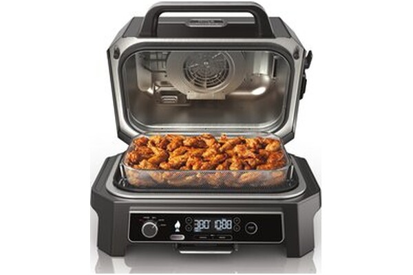 Grill elektryczny Stołowy Ninja OG850EU Woodfire 1600W
