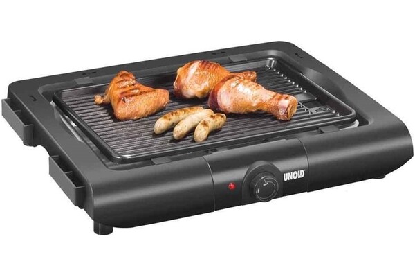 Grill elektryczny tradycyjny Unold 58565 Barbecure 1600W