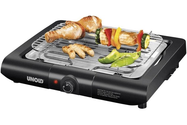 Grill elektryczny tradycyjny Unold 58550 Barbecure 2000W