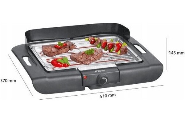 Grill elektryczny tradycyjny Bomann BQ2243CB 2000W
