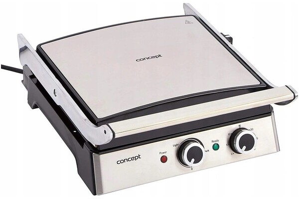 Grill elektryczny Kontaktowy Concept GE2010 3 w 1 2000W