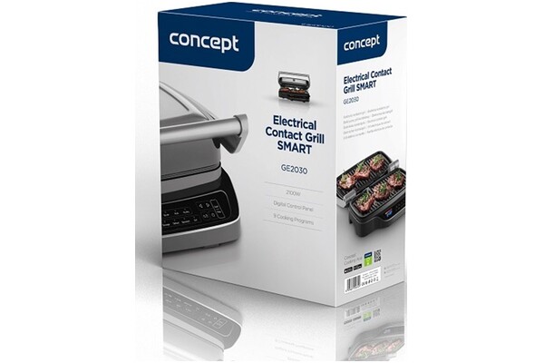 Grill elektryczny Kontaktowy Concept GE2030 SMART 2100W