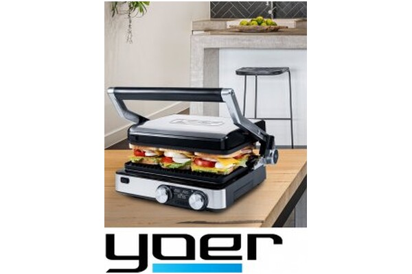 Grill elektryczny Kontaktowy Yoer EG02S 2000W