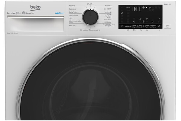 Pralka Beko BPRO500 SteamCure 8kg 1400obr./min