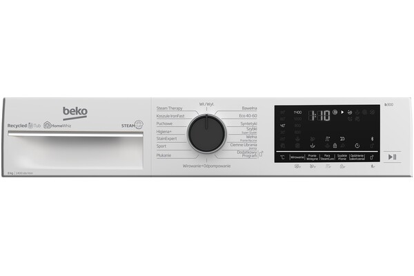 Pralka Beko B3WFU58415WPBS SteamCure 8kg 1400obr./min