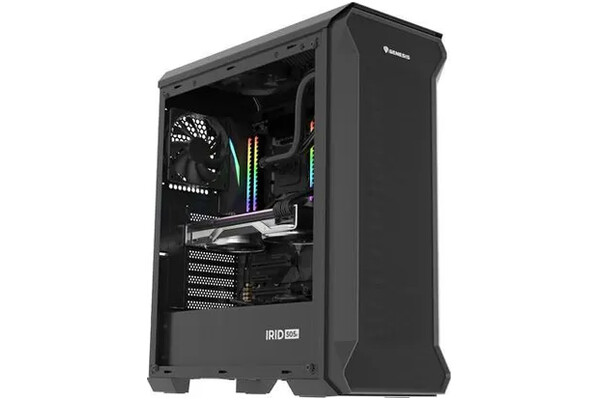 Obudowa PC NATEC Genesis Irid 505 Midi Tower czarny