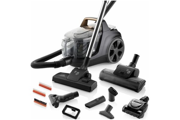 Odkurzacz ETA 222390000 Grande Animal tradycyjny z pojemnikiem 850W czarny