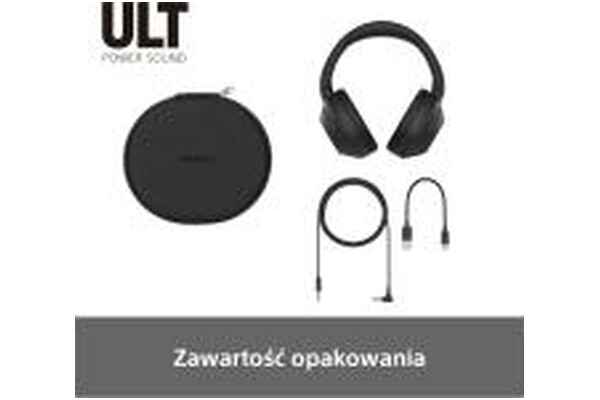 Słuchawki Sony WHULT900N Nauszne Bezprzewodowe czarny