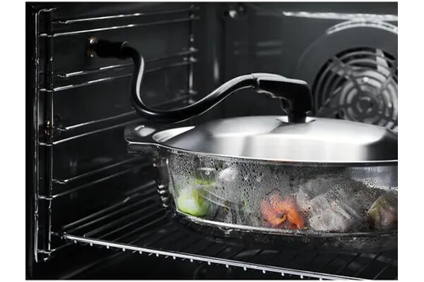 Piekarnik do zabudowy Electrolux EOC8H39X SteamCrisp elektryczny Parowy Inox-czarny