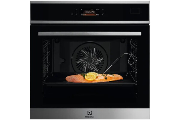 Piekarnik do zabudowy Electrolux EOB8S39WX SteamBoost elektryczny Parowy srebrno-szary