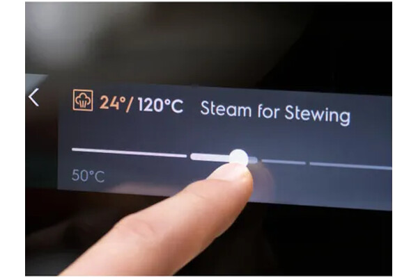 Piekarnik do zabudowy Electrolux EOB8S39WX SteamBoost elektryczny Parowy srebrno-szary
