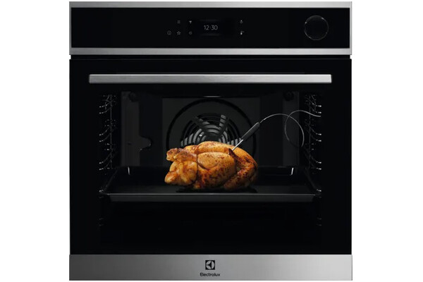 Piekarnik do zabudowy Electrolux EOC8P39WX SteamCrisp elektryczny Parowy srebrno-szary