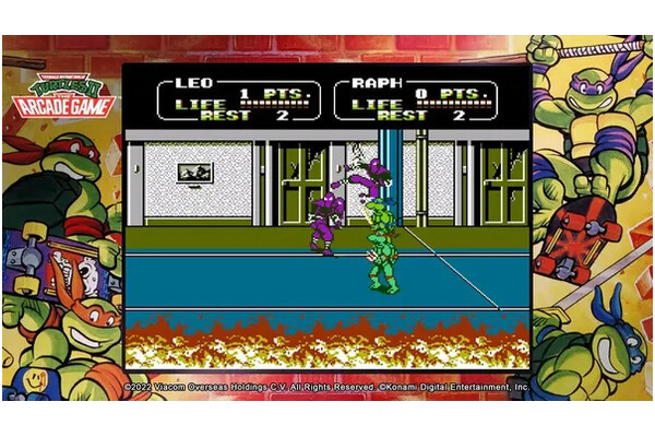 Teenage Mutant Ninja Turtles The Cowabunga Collection PlayStation 4