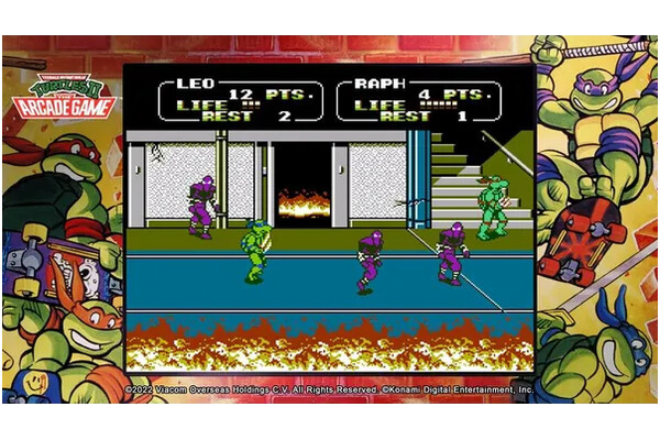 Teenage Mutant Ninja Turtles The Cowabunga Collection PlayStation 4