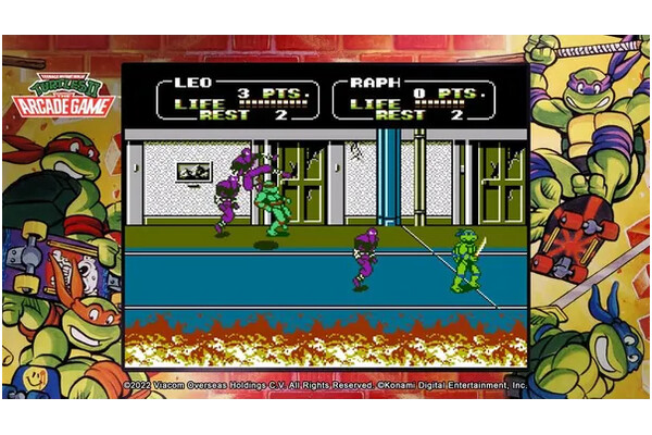 Teenage Mutant Ninja Turtles The Cowabunga Collection PlayStation 4