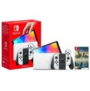 Konsola Nintendo Switch OLED 64GB biały + Dziedzictwo Hogwartu