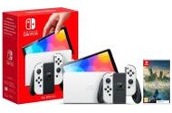 Konsola Nintendo Switch OLED 64GB biały + Dziedzictwo Hogwartu