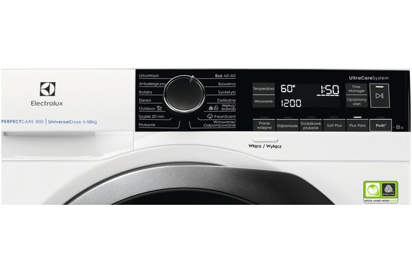 Pralka Electrolux EW8F261PSP UltraCare 10kg 1600obr./min