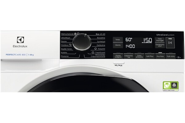 Pralka Electrolux EW8FN248BP UltraCare 8.0kg 1400obr./min